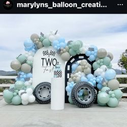 Backdrops, Balloons 