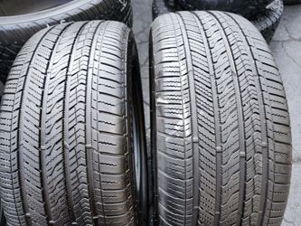 2 tires 235/55r19 Bridgestone alenza sport A/S dot 2025