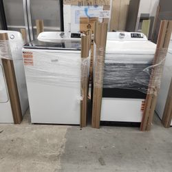 New Maytag Glass Top Washer And Dryer Set