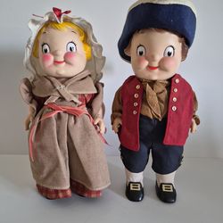 Campbell's Soup Kids 1976 Vintage Bicentennial Colonial Dolls