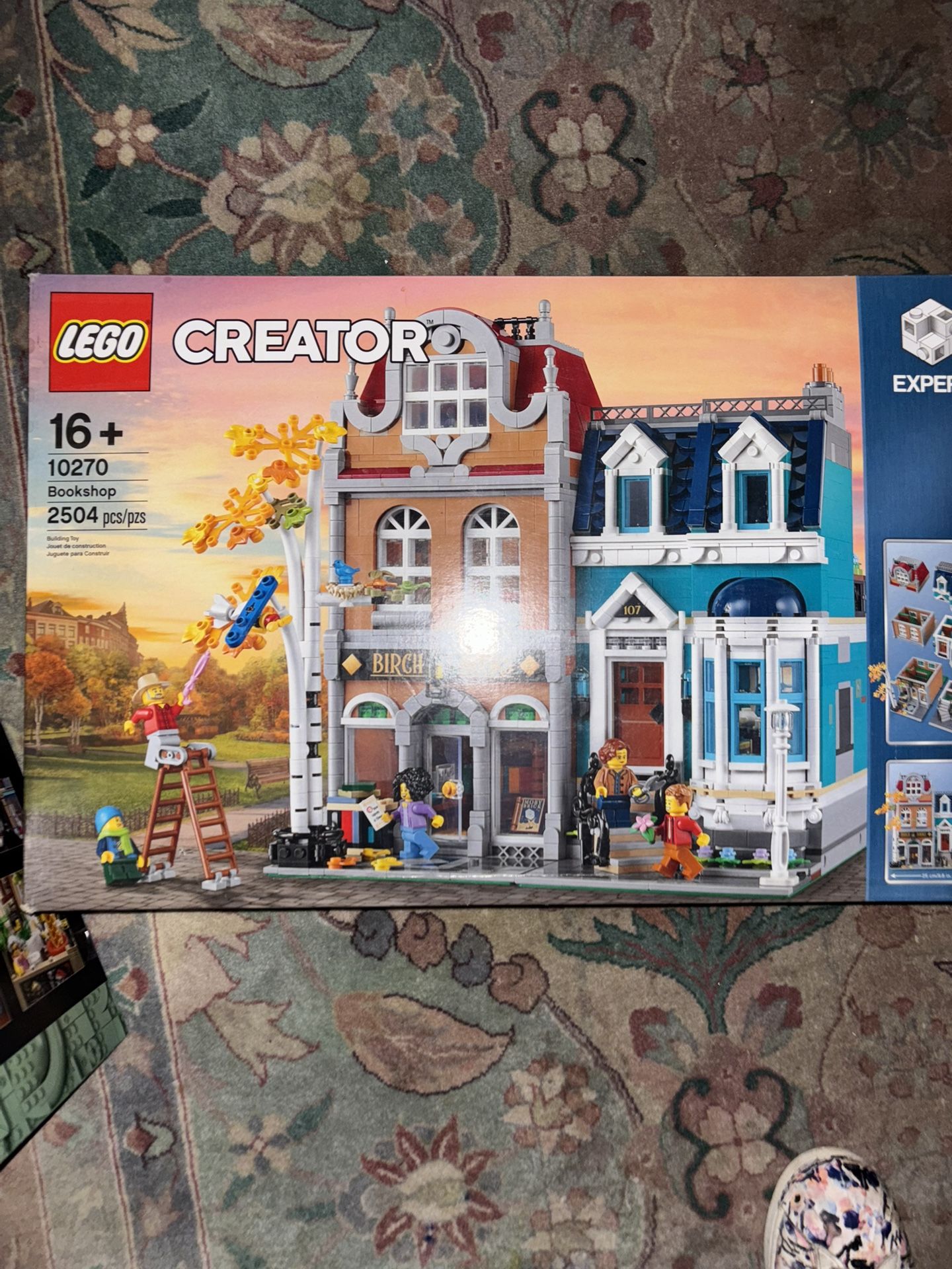 Lego Parisian Restaurant Creator Modular Buildings NIB