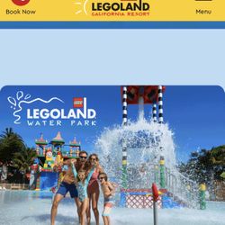 Legoland Water Park Hopper Tickets 