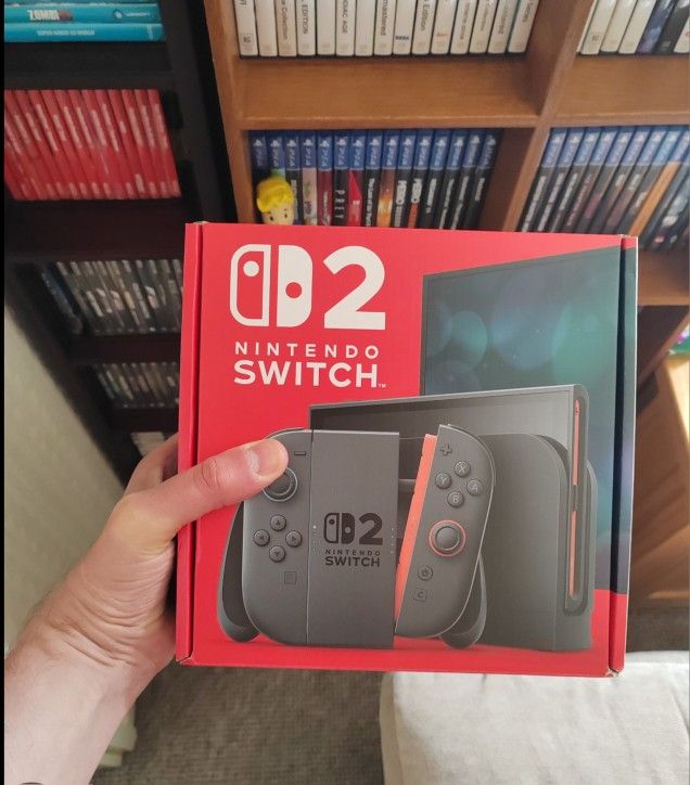 Nintendo Switch 2+ Mario Cart Installed--Sealed