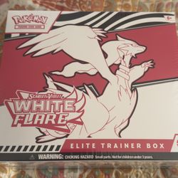 Pokémon Scarlet & Violet White Flare Elite Trainer Box – Sealed