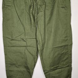 Giordano Seasonal Fit Women's Green Pants Size Large 