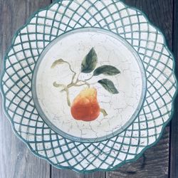 Raymond Waites , cornucopia platter 