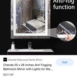 Bathroom Anti-Fog Mirror