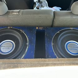 2, 12’s In Solid Ported Box