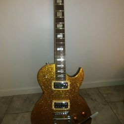 Cort Electric Guitar Gold Speckle