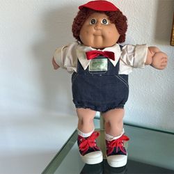Vintage Cabbage Patch Boy Doll This Is An Original From The 1980S