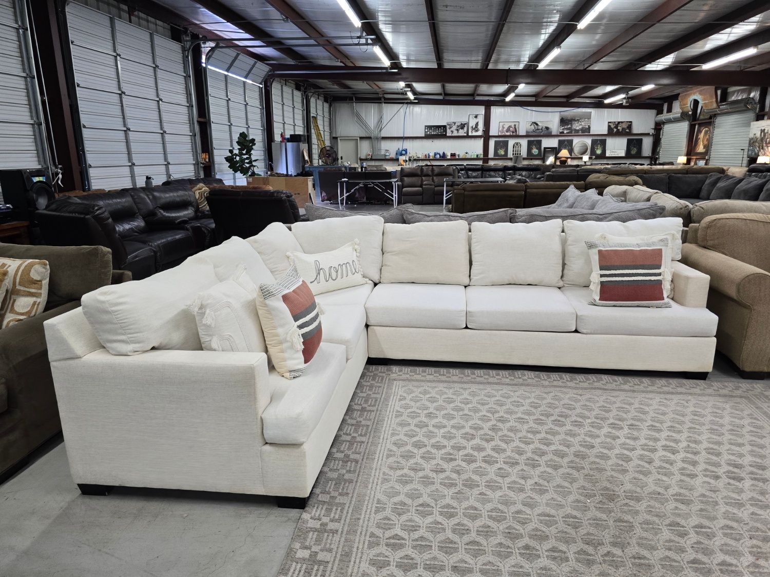 Beautiful Beige Sectional Couch 🚛 DELIVERY AVAILABLE SAME DAY 🚚