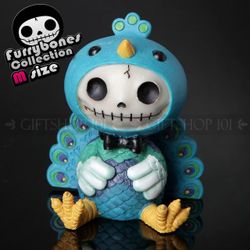 Furry Bones Peacock Dandy Figurine 3.75" Figurine Gift Toy Collectible