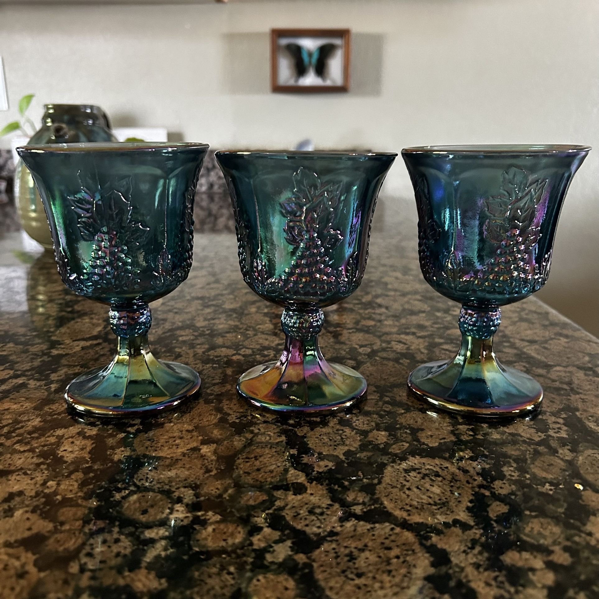 Vintage Indiana Glass Goblets