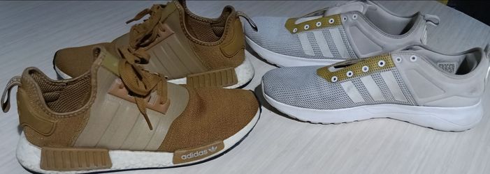 Two pairs of Size 12 Adidas Running Shoes