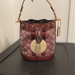 COACH BUCKET Bag Purse