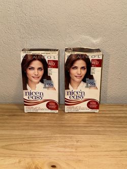 Clairol Nice'n Easy Hair Color 4R/112 Natural Dark Auburn – 2 Pack