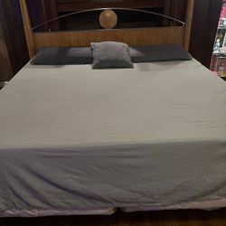 Ethan Allen Headboard  Armoire Set 