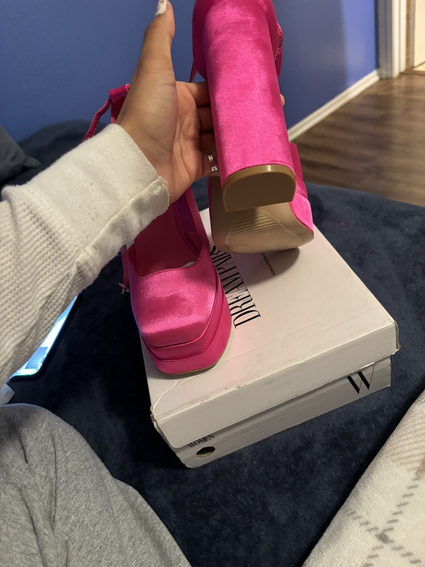 Bright Pink Heels
