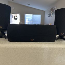 Klipsch Speaker (2 Satellite 1 Center)