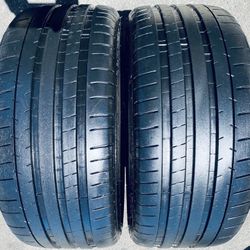 Pair 245/35r20 Michelin Pilot Super Sport 85% Tread Life