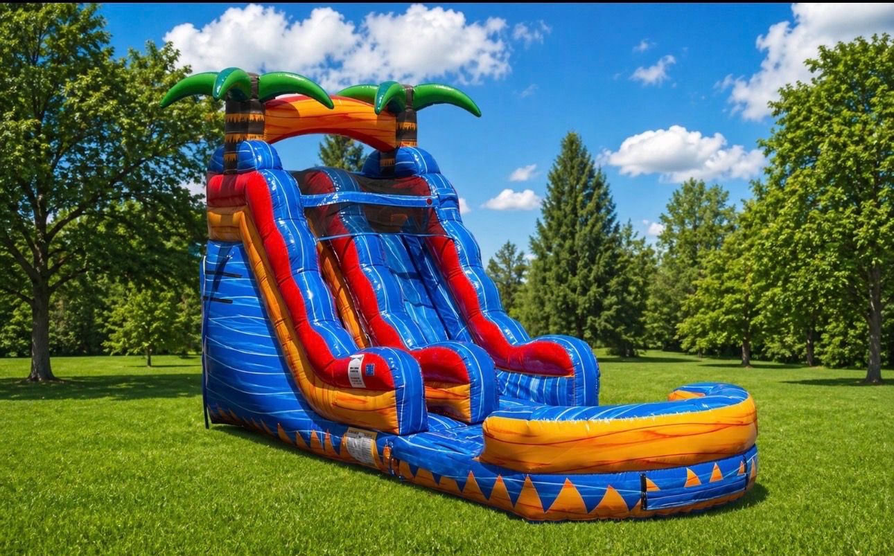 Jumper water slide