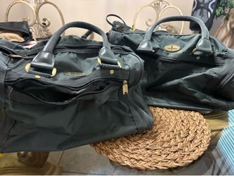 Vintage Atlantic Duffle Bag Set of 2
