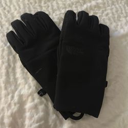north face black gloves 