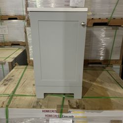 18” Vanity Gray With Top