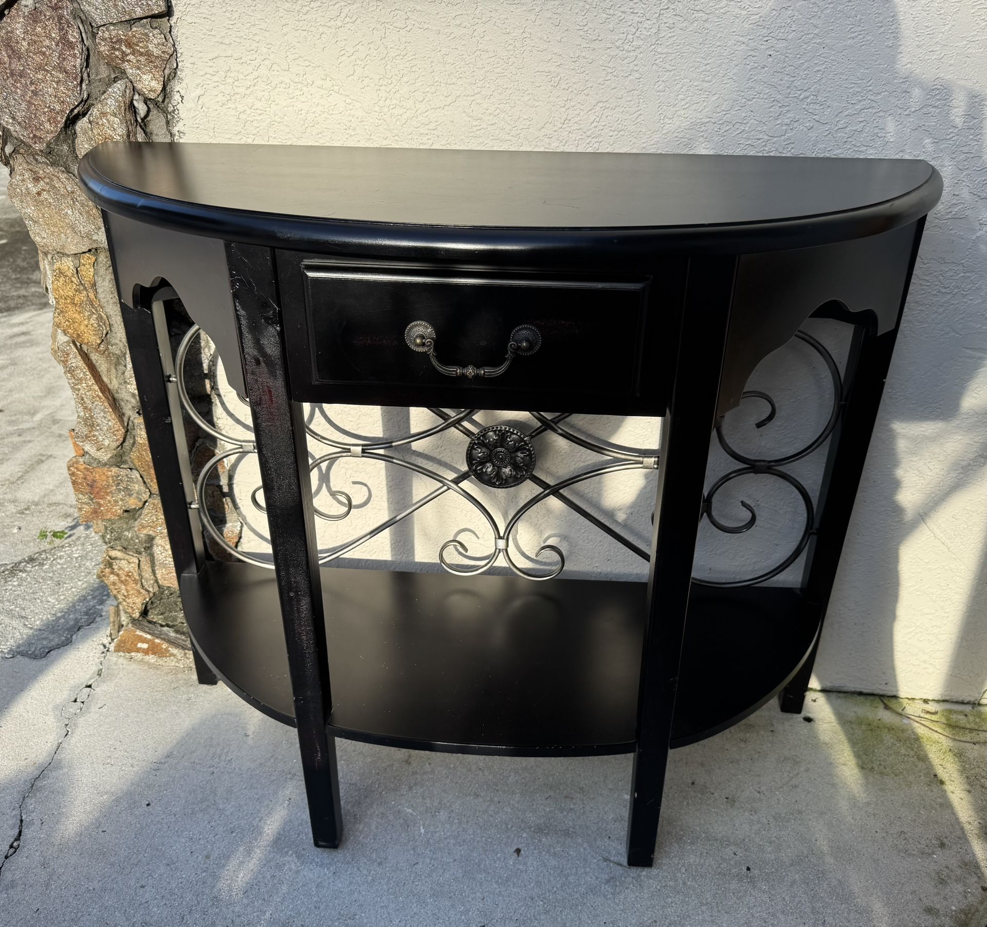 Half Moon Console Table 