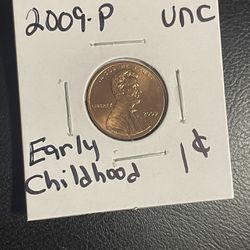2009-P Bicentennial Early Childhood Penny Uncirculated 
