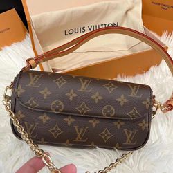 LV Louis Vuitton wallet on chain Ivy handbag