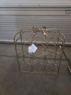 Gold Wine Holder