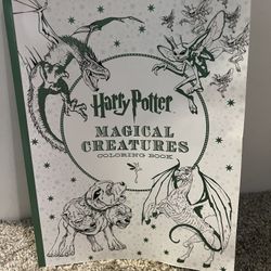 Harry Potter Magical Creatures Coloring Book