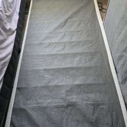 Twin Metal Box Spring And Mattress