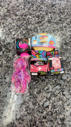 All pink squishy bundle