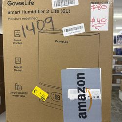 GoveeLife 6L Smart Humidifier WiFi Alexa Black