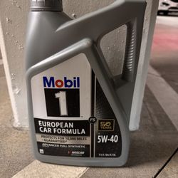 Mobil 1 European Car Formula 5w-40 5Qts