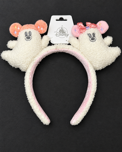 Disney Mickey & Minnie Cute Cutie Ghost Halloween Ears 👻 NEW
