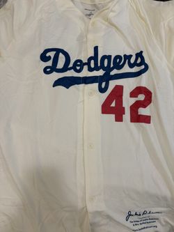Jackie Robinson Dodger Jersey Giveaway XL