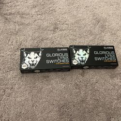 2 Glourios Lynx Switches Smooth Lynier Pre Lubed