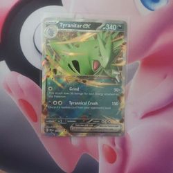 Tyranitar Ex Pokémon Card 