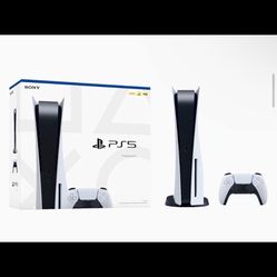PS5 Disc Edition(2 Games Included & Charging Station)
