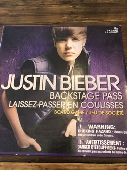 Justin Bieber Backstage Pass game