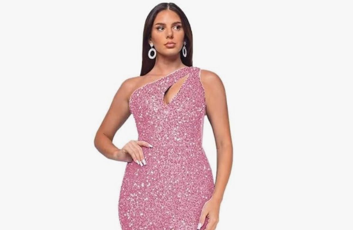 Off the Shoulder Mermaid Sequin  Dresses, Long Bodycon Dresses
