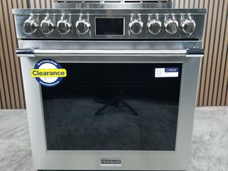 Frigidaire Professional 6.0 cu. ft. Air Fry Convection Oven Freestanding Natural Gas Range, Stainless Steal, Star-K (PCFG3080AF-D-0119)
