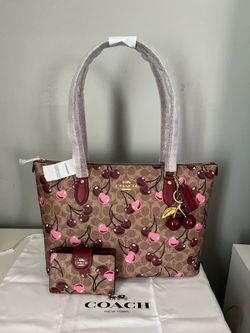 Coach Set With Cherry Print