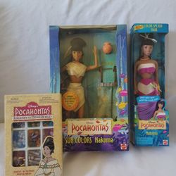 1995 Disney Pocahontas Nakoma Doll Lot
