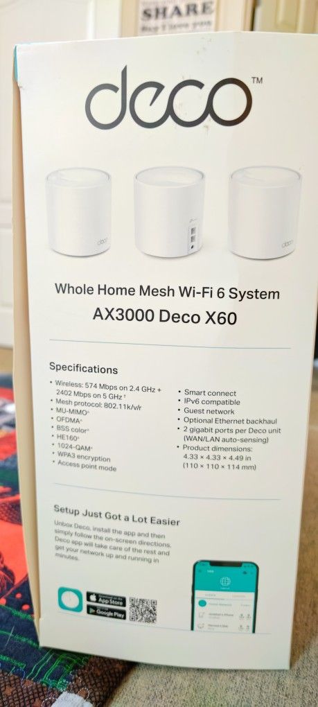 Deco X60 Wireless Mesh