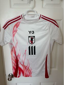 adidas Y-3 Japan National Soccer Team Away Jersey X Blue Lock #111 SHIDOU Sz M