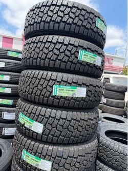 LT285/70/17 vendo set de llantas Nuevas con 50,000 millas de garantía
